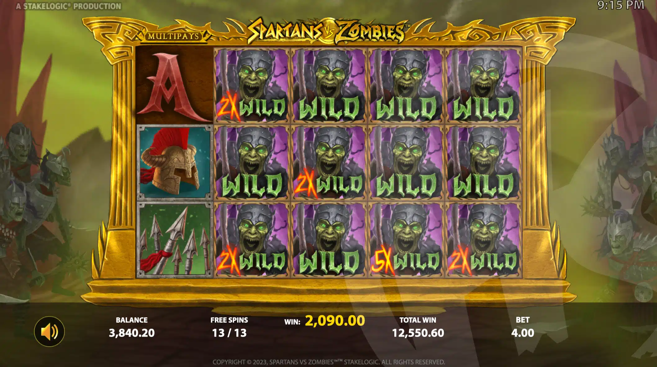 Spartans vs Zombies Slot Review pic 11